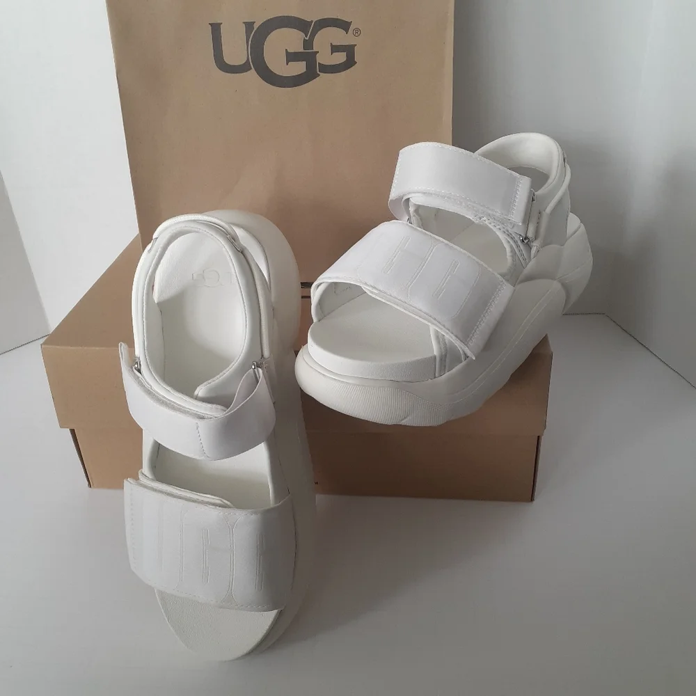 UGG LA Cloud Strap Sandals Sz 9.5 - Picture 4 of 10